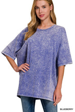Load image into Gallery viewer, Acid Wash Oversized Tee
