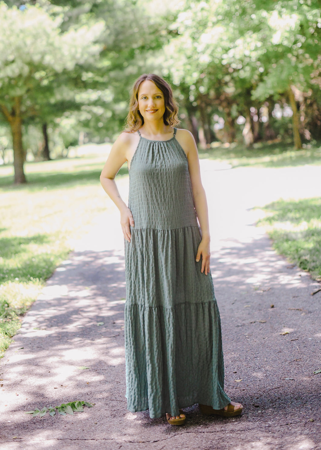 Simply Sage Maxi Dress