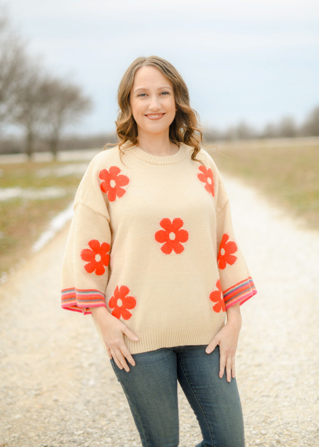 Flower Power Sweater