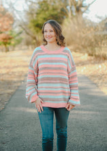 Load image into Gallery viewer, Cotton Candy Stripes Sweater
