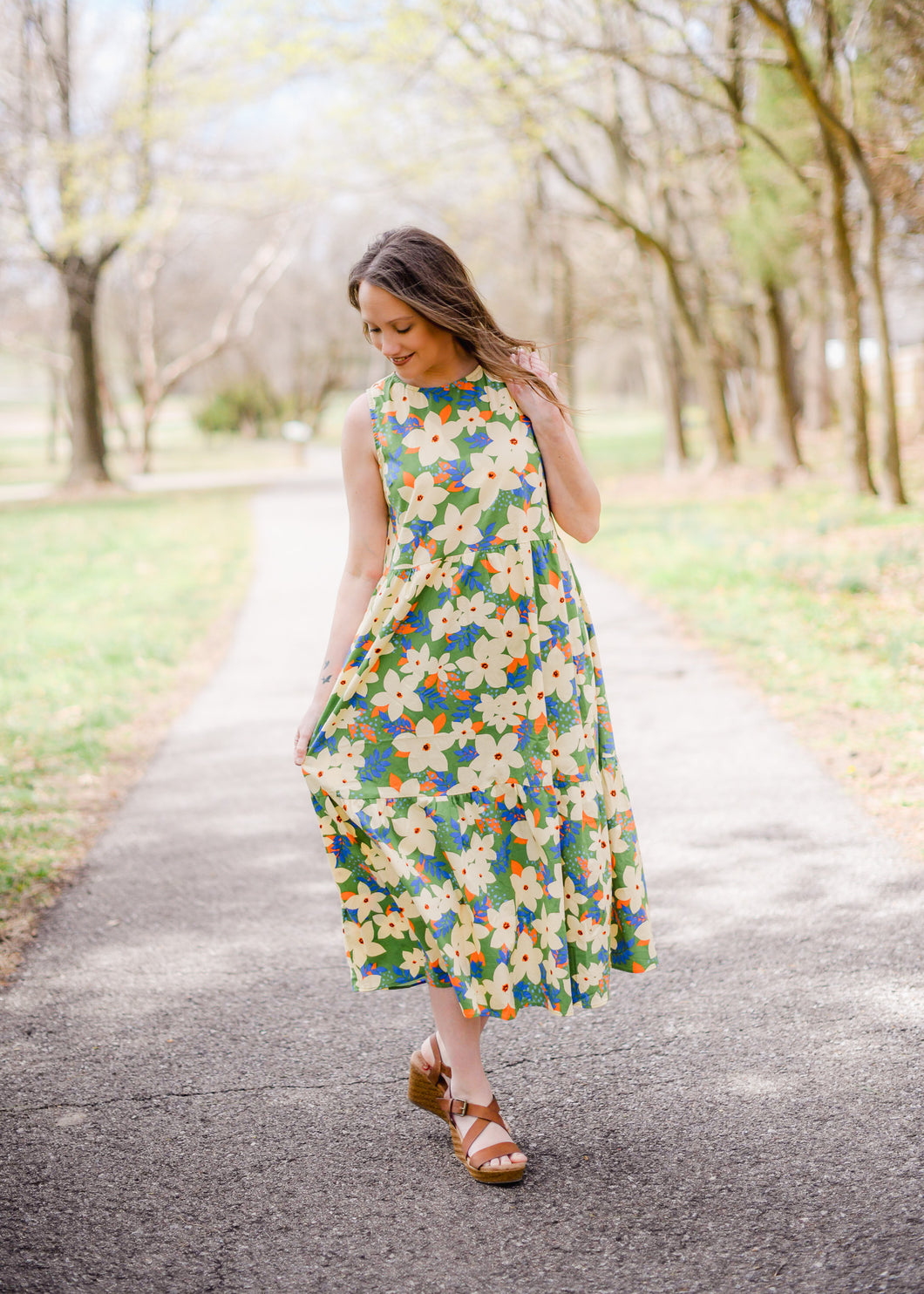 Groovy Baby Midi Dress