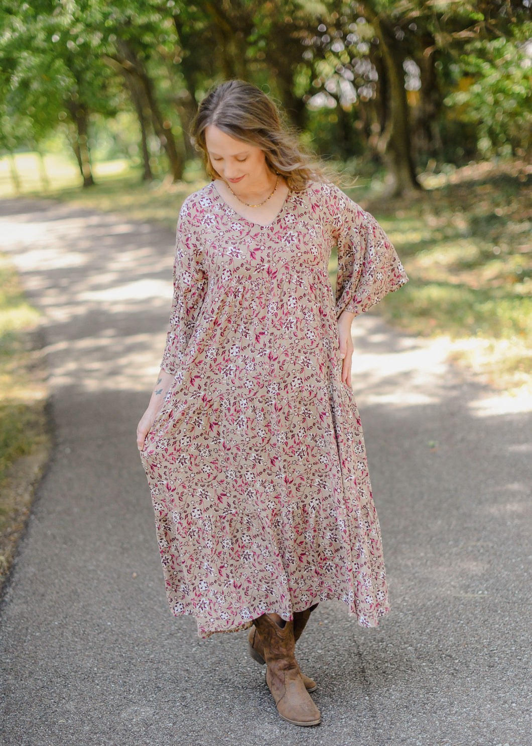 Autumn Dreams Midi Dress – Happy Bluebird Boutique Autumn Dreams Midi Dress – Happy Bluebird Boutique