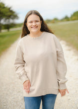 Load image into Gallery viewer, Acid Washed Ribbed Pullover
