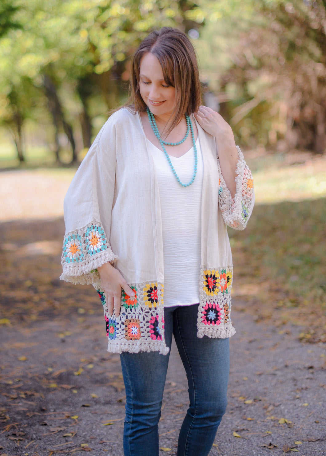 Crochet Charm Kimono