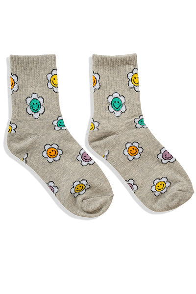 Smile Flowers Socks