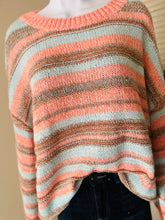 Load image into Gallery viewer, Cotton Candy Stripes Sweater
