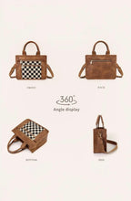 Load image into Gallery viewer, Checkered Tote Bag
