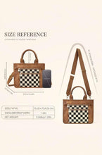 Load image into Gallery viewer, Checkered Tote Bag
