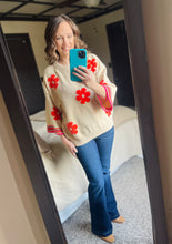 Load image into Gallery viewer, Flower Power Sweater
