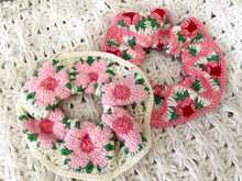 Load image into Gallery viewer, Boho Crochet Scrunchies
