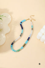 Load image into Gallery viewer, Natural Agate Gemstone Necklace
