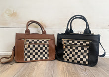 Load image into Gallery viewer, Checkered Tote Bag
