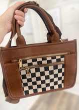 Load image into Gallery viewer, Checkered Tote Bag
