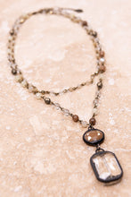 Load image into Gallery viewer, Bronze Taupe Micah Necklace
