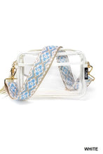 Load image into Gallery viewer, Clear Crossbody Bag
