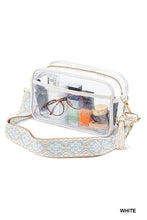 Load image into Gallery viewer, Clear Crossbody Bag
