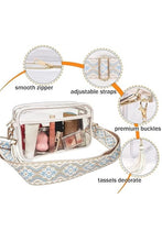 Load image into Gallery viewer, Clear Crossbody Bag
