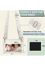 Load image into Gallery viewer, Clear Crossbody Bag
