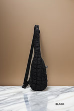 Load image into Gallery viewer, Quilted Puffy Crossbody Sling Bag

