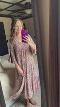 Load and play video in Gallery viewer, Autumn Dreams Midi Dress
