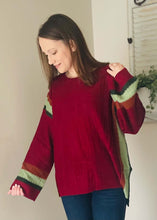Load image into Gallery viewer, Winter Cranberry Sweater
